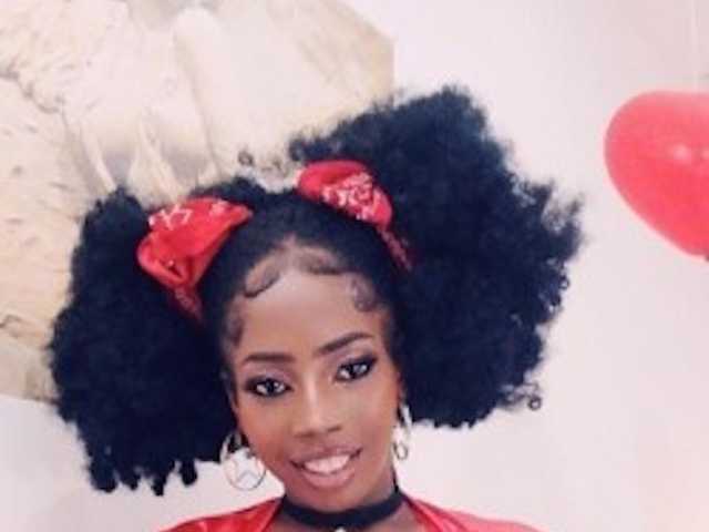 Fotografie a profilului Afro-goddess