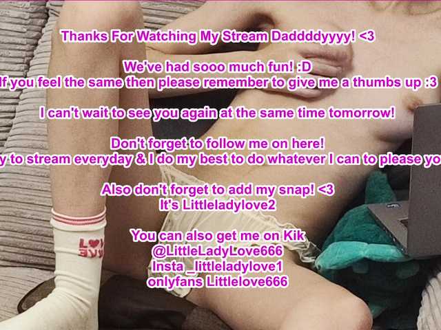 Capturi de ecran de difuzare LittleLove666
