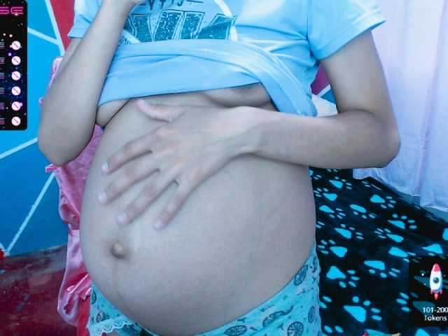 Fotografii Milk-Kima hi guys, im new here with my belly❤ #new #latina #bigboobs #pregnant #teen #cum