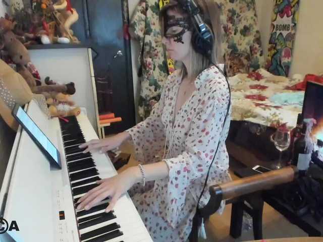 Capturi de ecran de difuzare PianoGirl