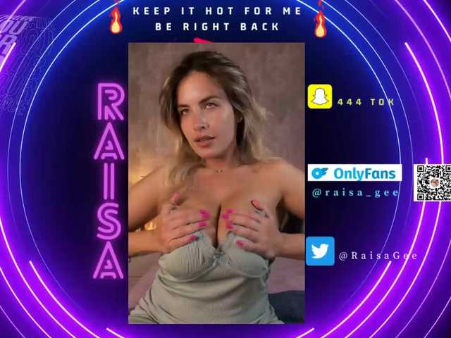Fotografii Raisa1gee Help me to reach my goal Lick my nipples @remain tok remain.Tip my favorite ones 10251402001111