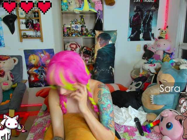 Capturi de ecran de difuzare Sara-moon