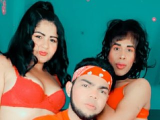 Chat video erotic Trio-Hot69