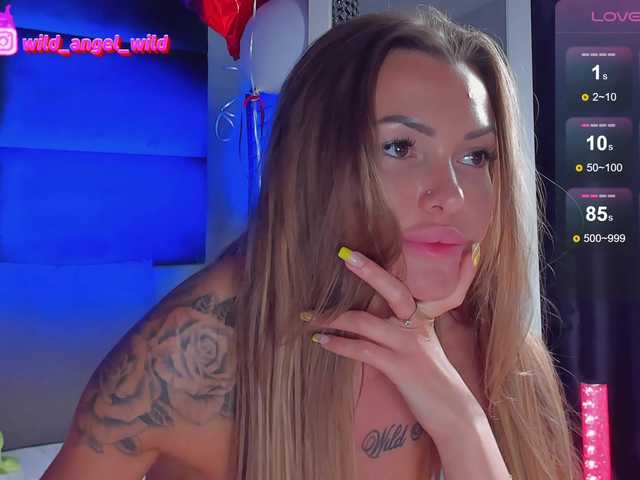 Fotografii WILD-ANGEL777 Hello guys, BEFORE PRIVATE 150 TOKENS ❤ Camera only in private Anal, TWO DILDOS, SQUIRT ONLY in FULL private Favorite vibrations: 11, 111, 222 ✨wild_angel_wild INST NEW