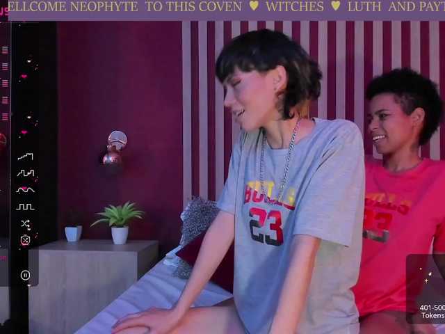 Capturi de ecran de difuzare witches-