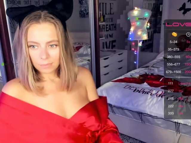 Fotografii CallMeAngel Hello, i am Diana! Lovense from 5 tok.,TIP MENU in CHAT. Public Cum show 4477 tokens! Have a Good time and stay Positive. Not be shy to invite FULL PVT and sent tokens as Gift:) Please PUT LOVE. Kiss